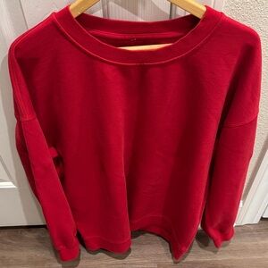 lululemon athletica Bold Red Hoodie